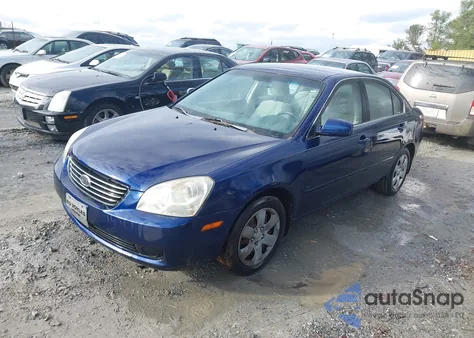 2008 Kia Optima Lx from USA, damaged, VIN KNAGE123585243960